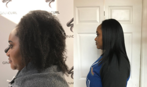 Gina Curl thermal Reconditioning Hair's Talent Salon East Haven CT